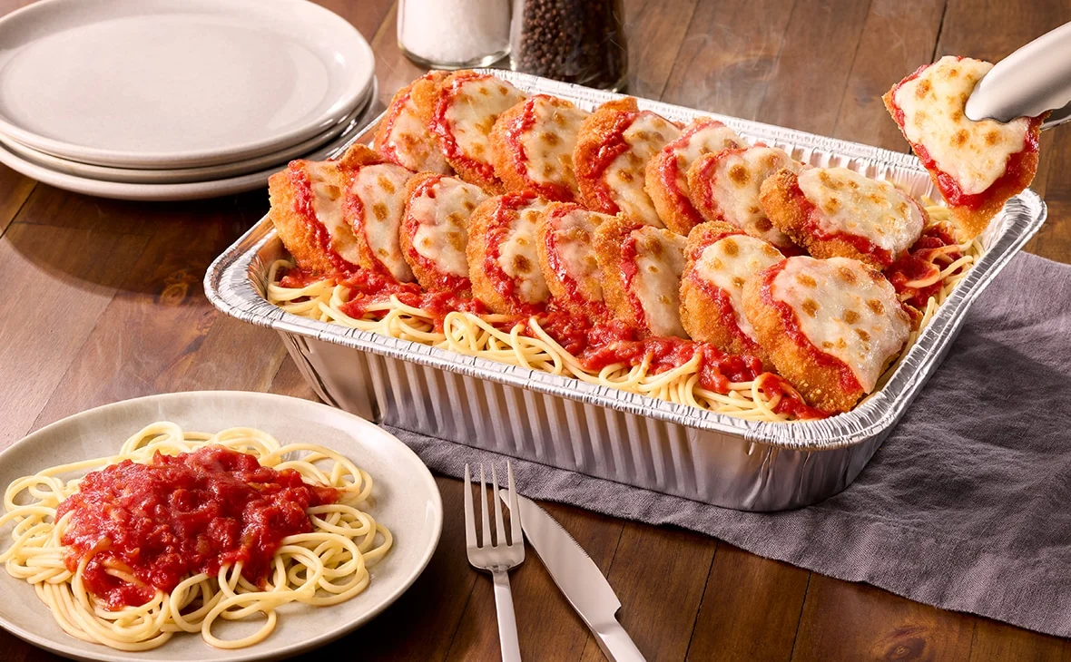 Chicken Parmigiana (Serves 4-6)