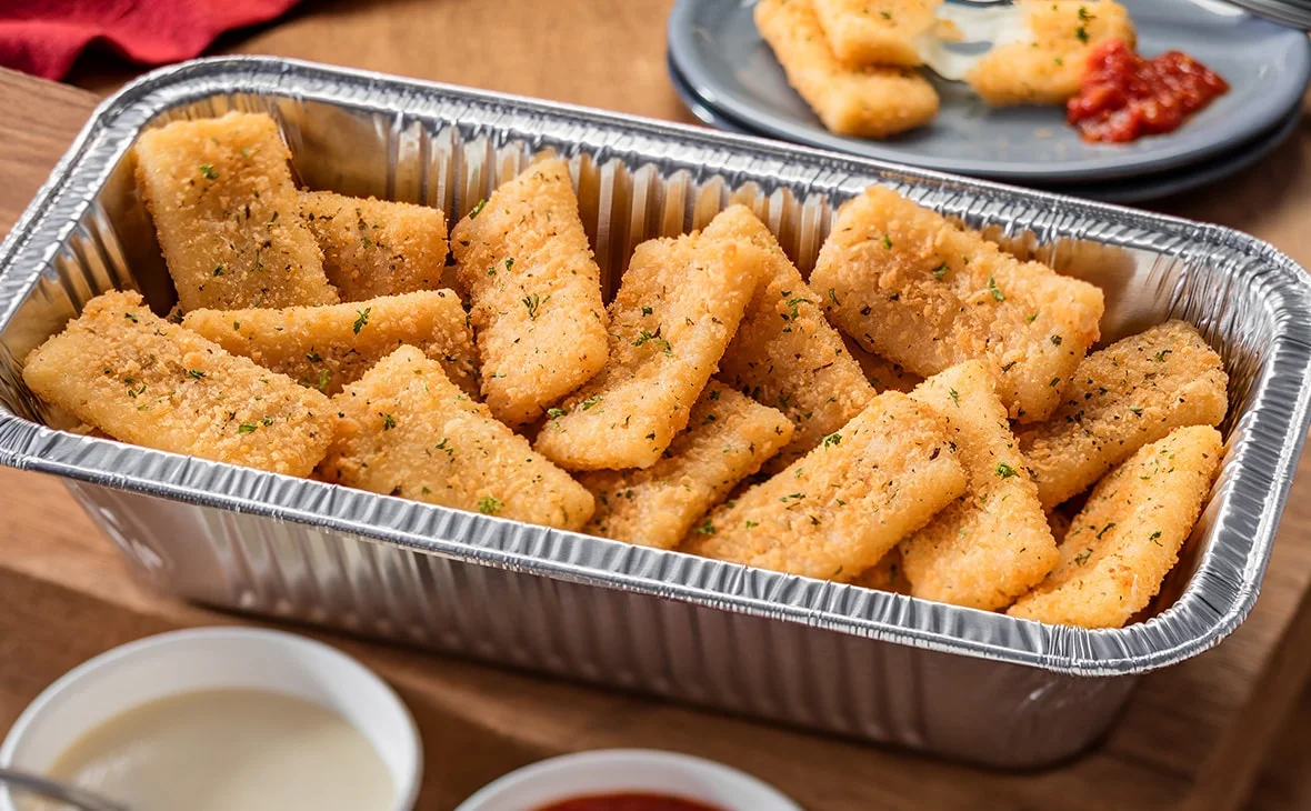 Fried Mozzarella (Serves 4-6)