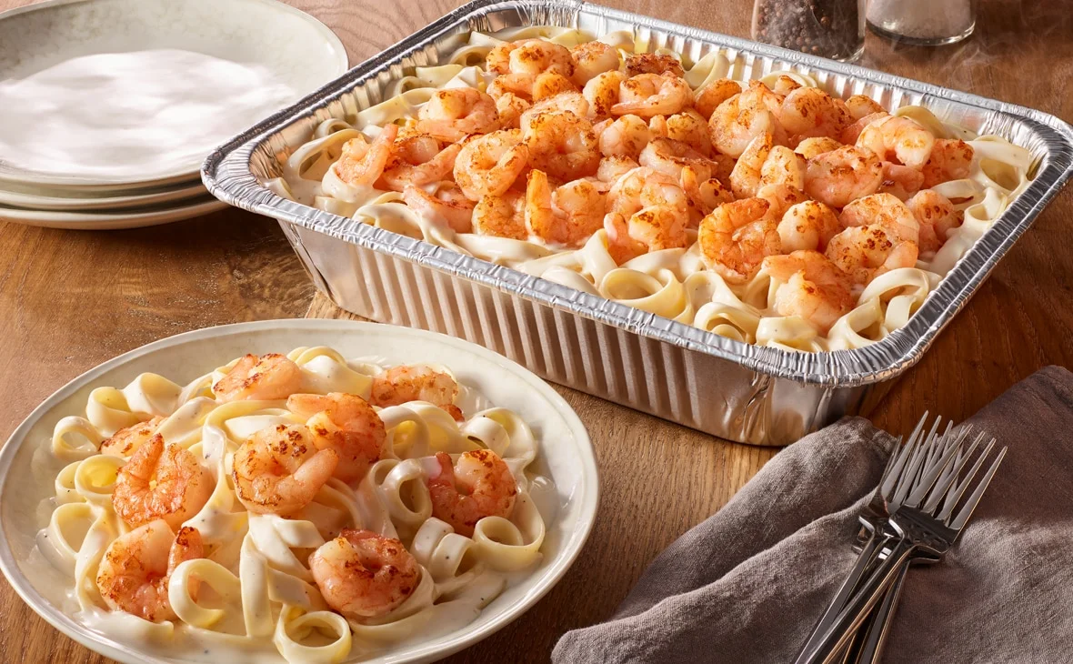 Shrimp Alfredo (Serves 4-6)