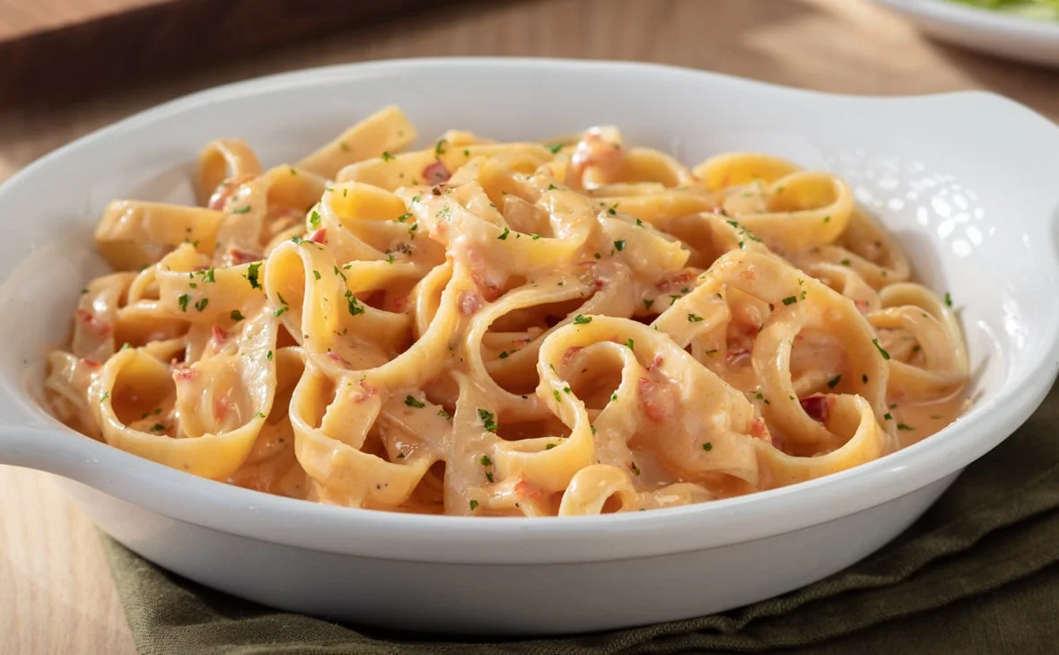 Spicy Alfredo Fettuccine